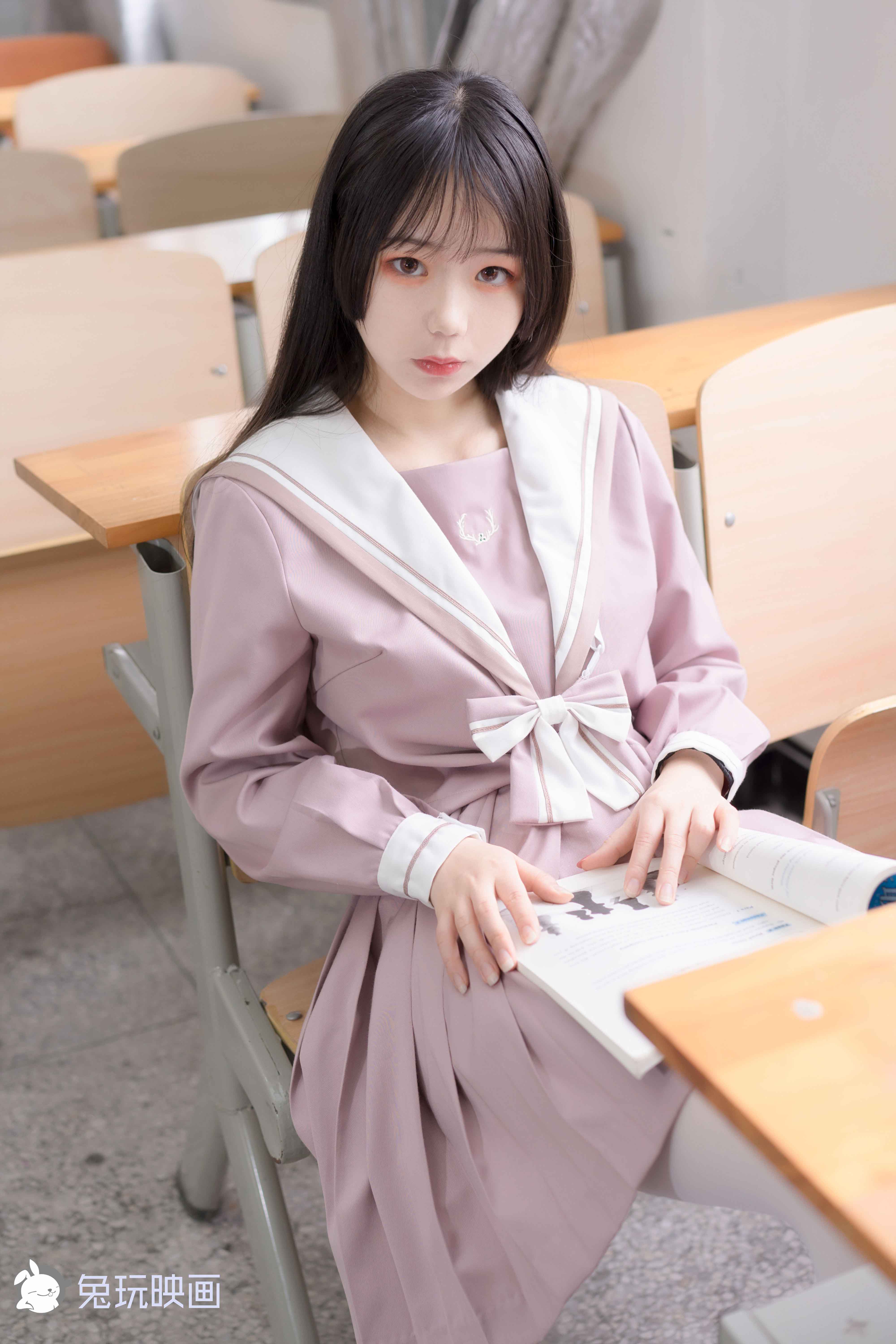 [兔玩映画]C05.003粉色JK小姐姐插图9